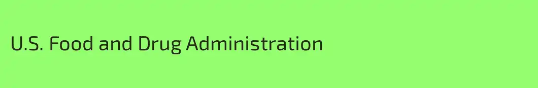 U.S. Food and Drug Administration